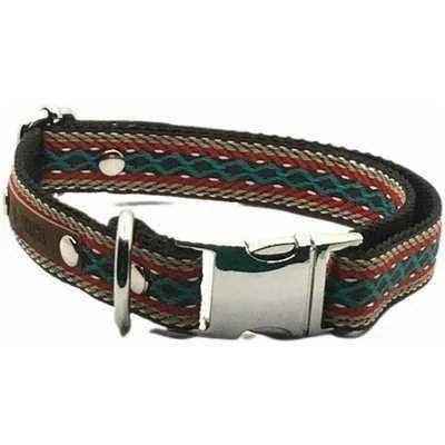 Designer Paws: Stylish Handcrafted Cotton Dog Collar for Medium Dogs