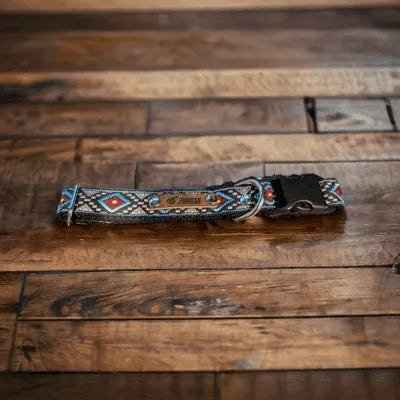 Designer's Whimsical Charm Handmade Dog Collar for Medium dogs